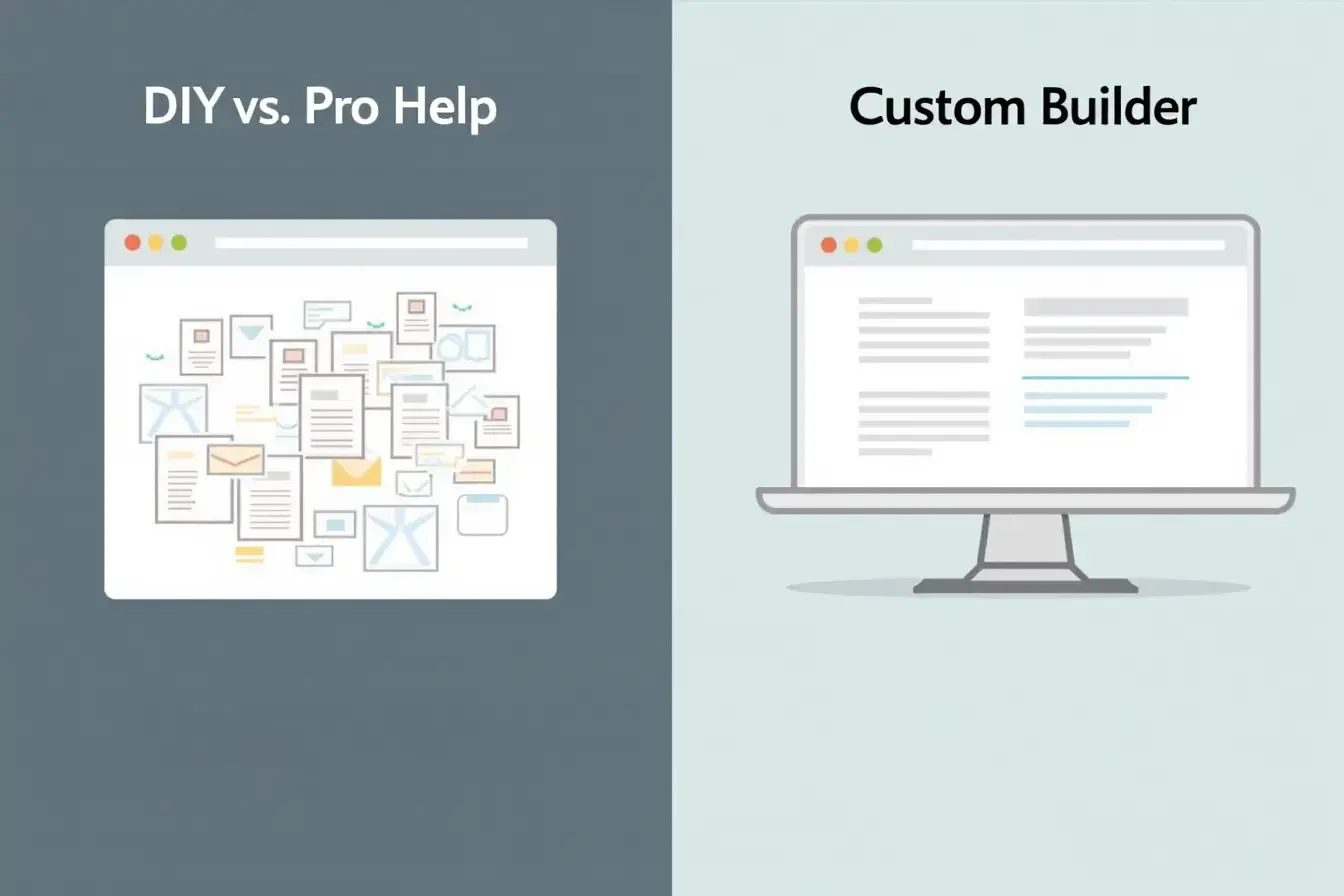 Comparison-DIY-vs.-Hiring-Professionals-for-Website-Development