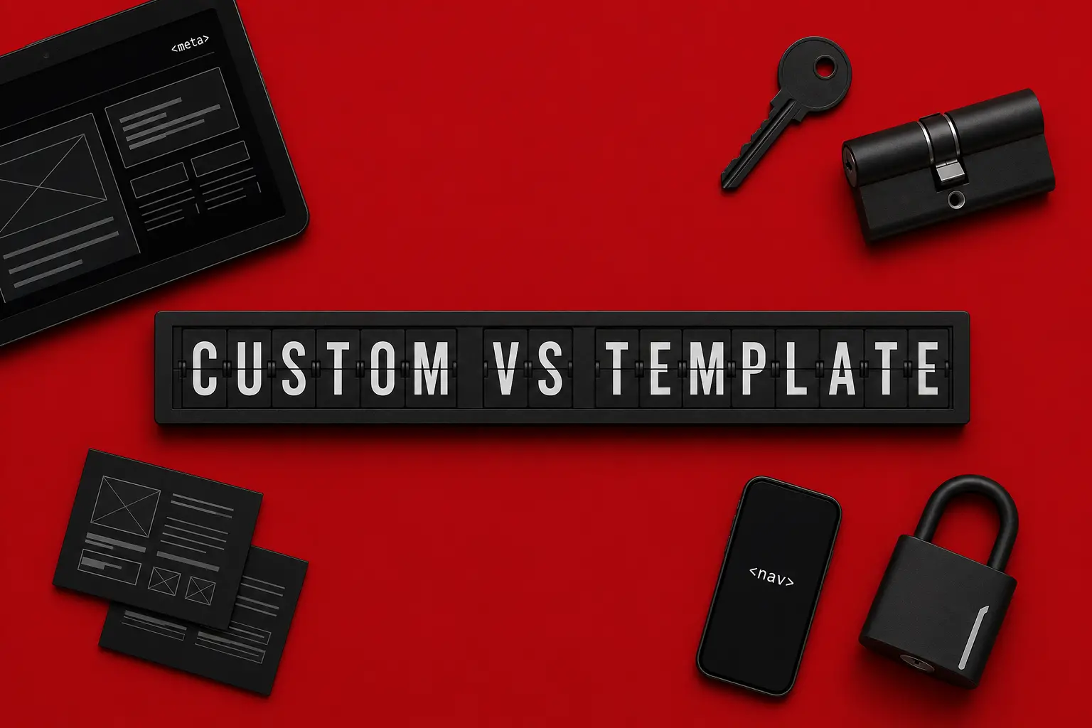 Custom Locksmith Website vs Template Website: Which Is Better?