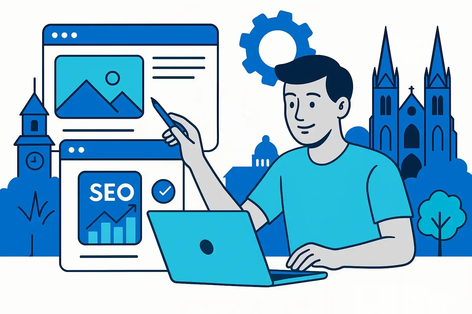 Integrating-Website-Design-Westminster-with-SEO-Strategies