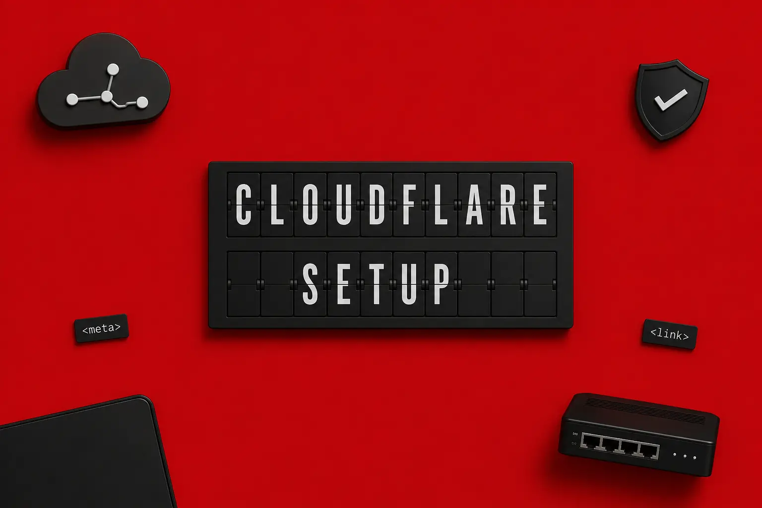 Cloudflare Einrichtung