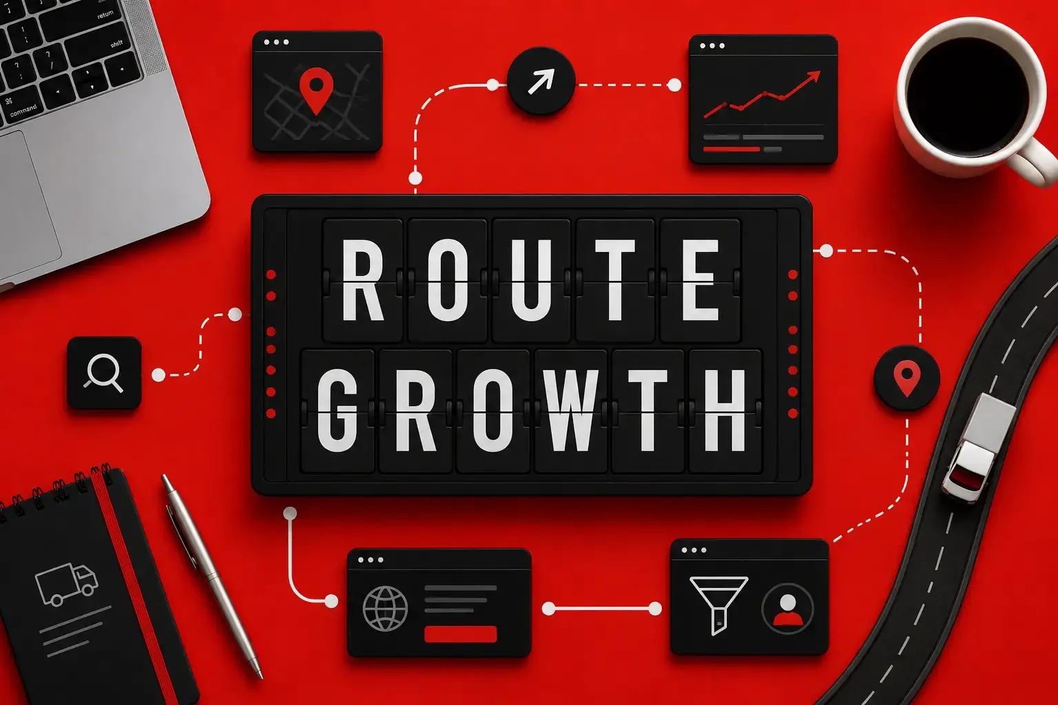 Eine Transport-Website planen, die SEO, Leads und Wachstum unterstützt