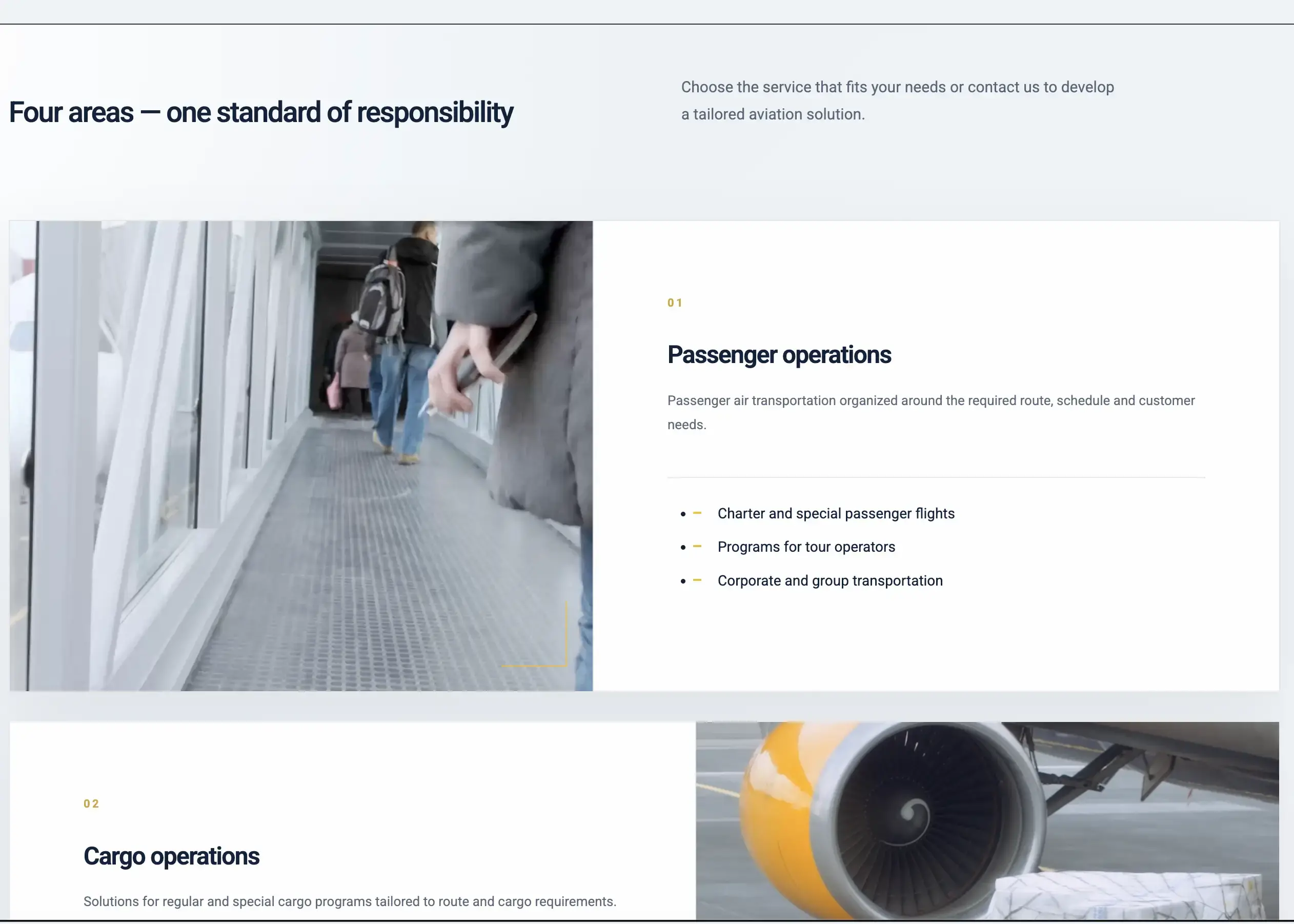 J9 Fly ACMI and charter solutions page
