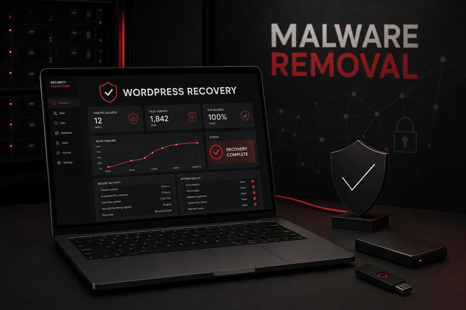 WordPress Malware Removal and Hacked Site Recovery